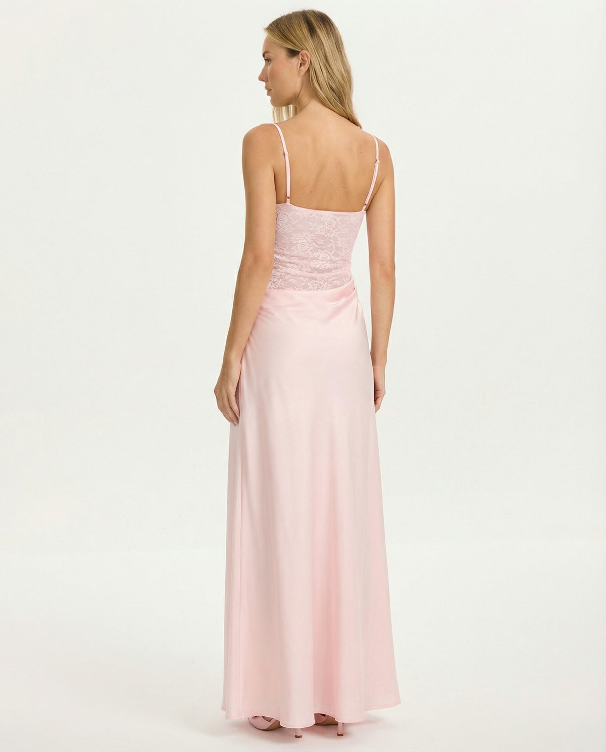 Loovay Roséline Maxi Jurk met Corsetlijfje
