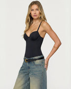 Loovay Coralune Bodysuit met Gevormde Cups