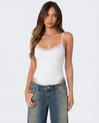 Loovay Babylune Bodysuit met Kant