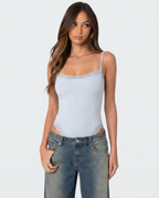 Loovay Babylune Bodysuit met Kant