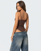 Loovay Babylune Bodysuit met Kant