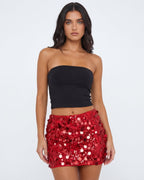 Loovay Éclatelle Pailletten Mini Rok