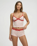 Loovay Silunée Pyjamaset met Hartjesprint