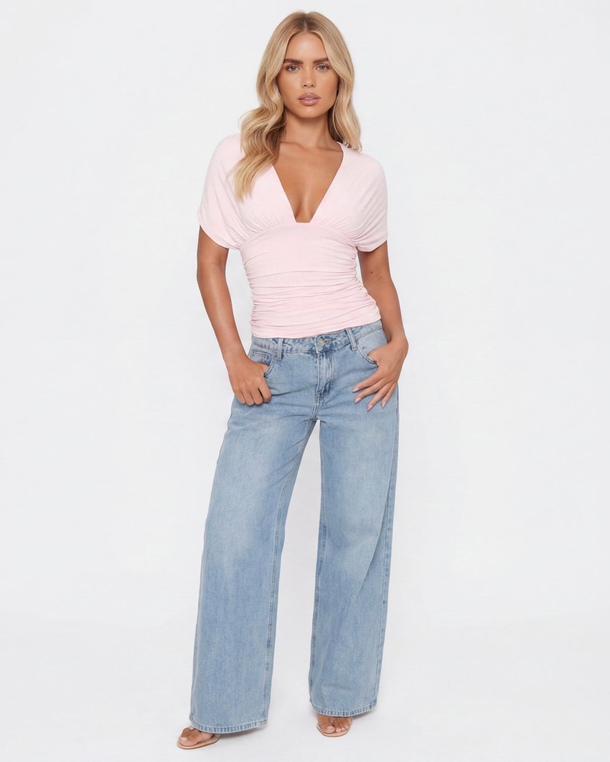Loovay Rosavie Top met Open Rug