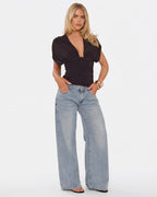 Loovay Rosavie Top met Open Rug