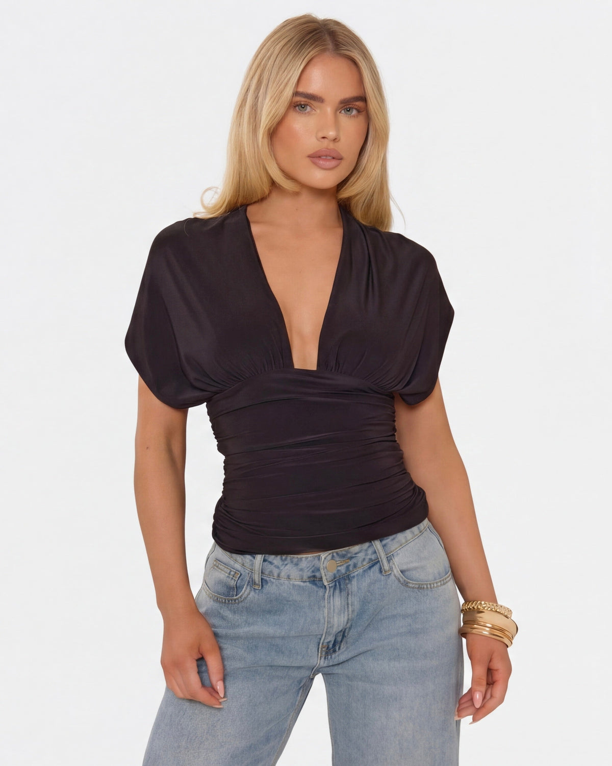 Loovay Rosavie Top met Open Rug