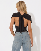 Loovay Rosavie Top met Open Rug