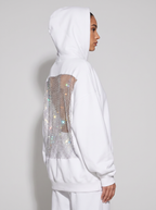 Loovay Solena Crystal Back Hoodie