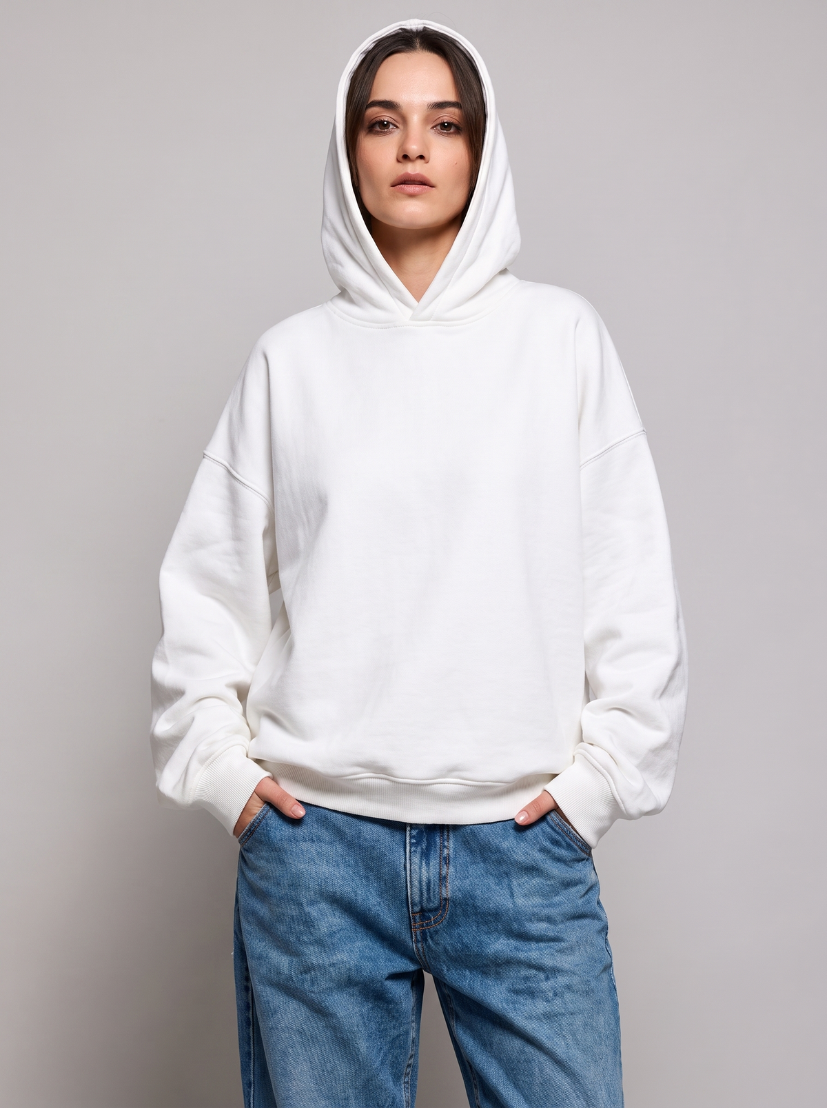 Loovay Solena Crystal Back Hoodie