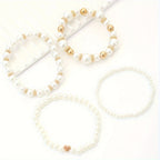 Loovay Levoria Armbanden Set, Kunstparel Design