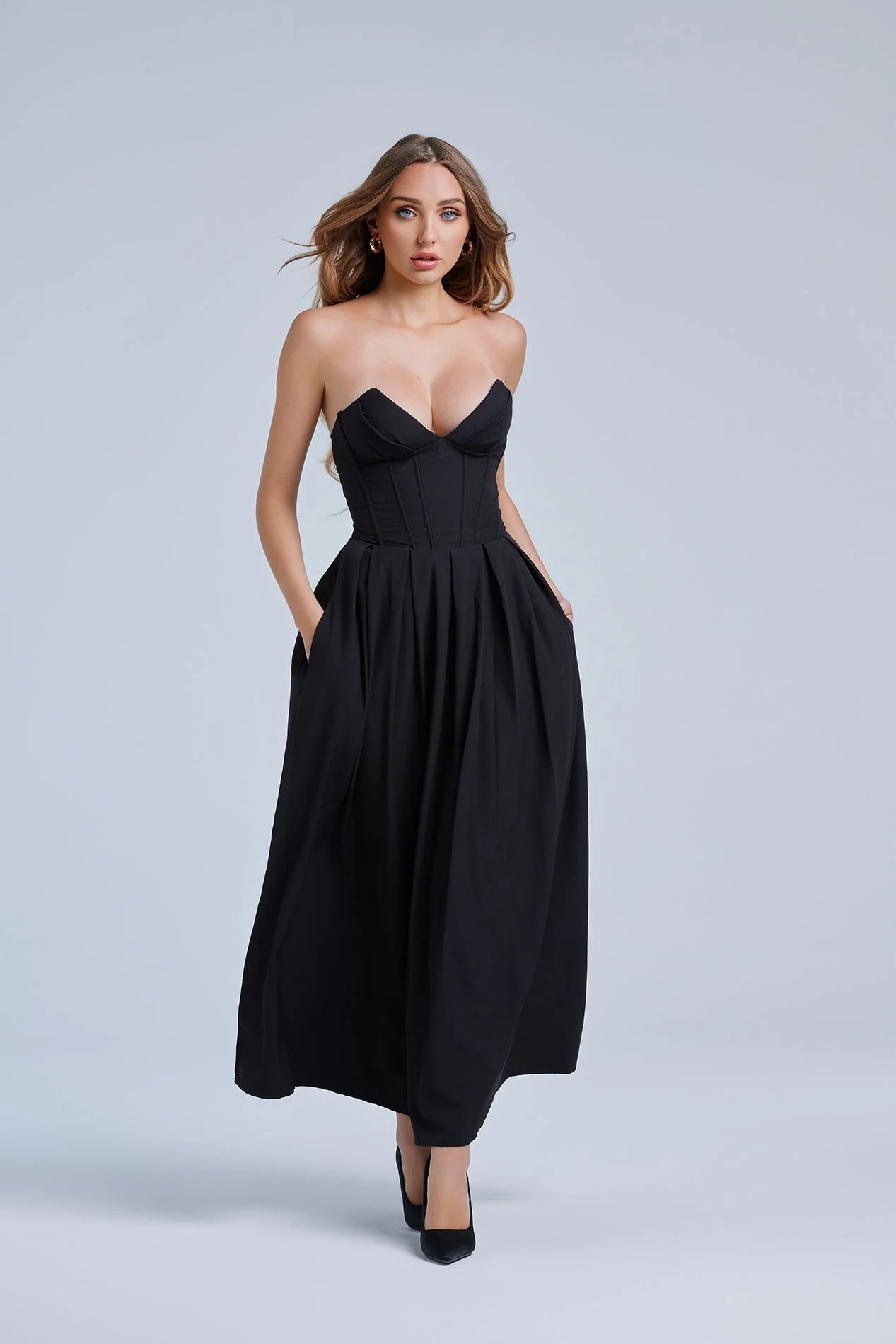 Loovay Vespera, Corset Maxi Jurk