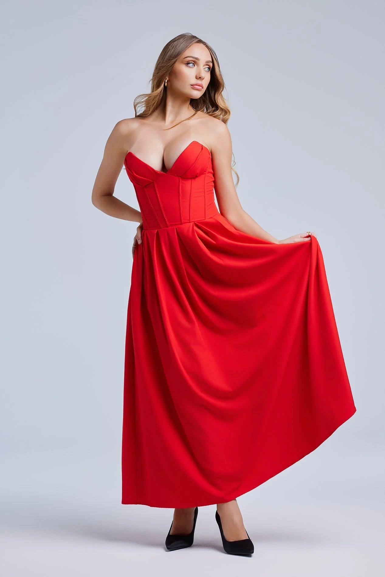 Loovay Vespera, Corset Maxi Jurk