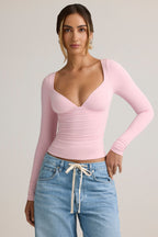 Loovay Solenne, Sculpt V Hals Top