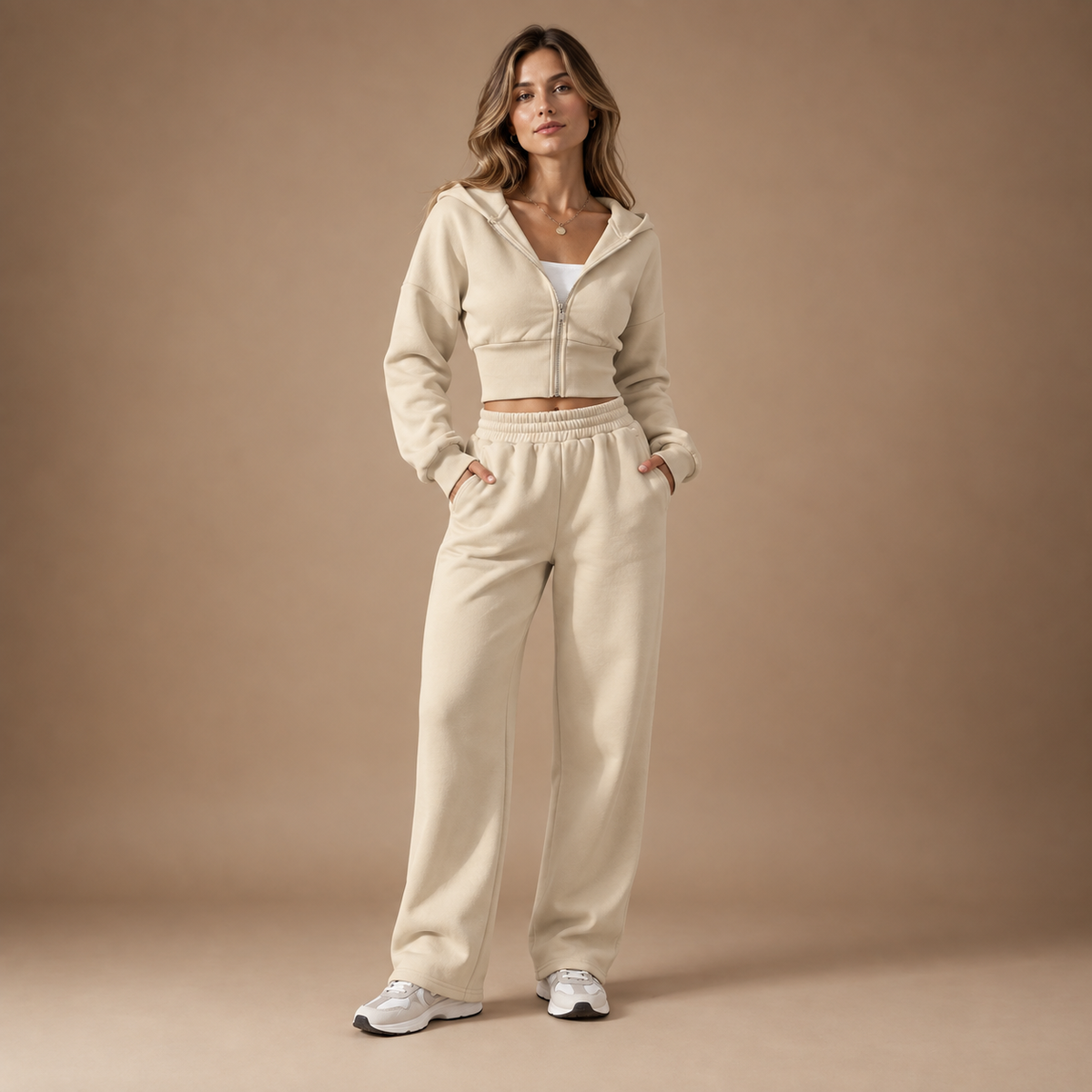 Loovay Lioren Cropped Trainingsset