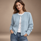Loovay Maurelle Gebreid Vest met Knopen