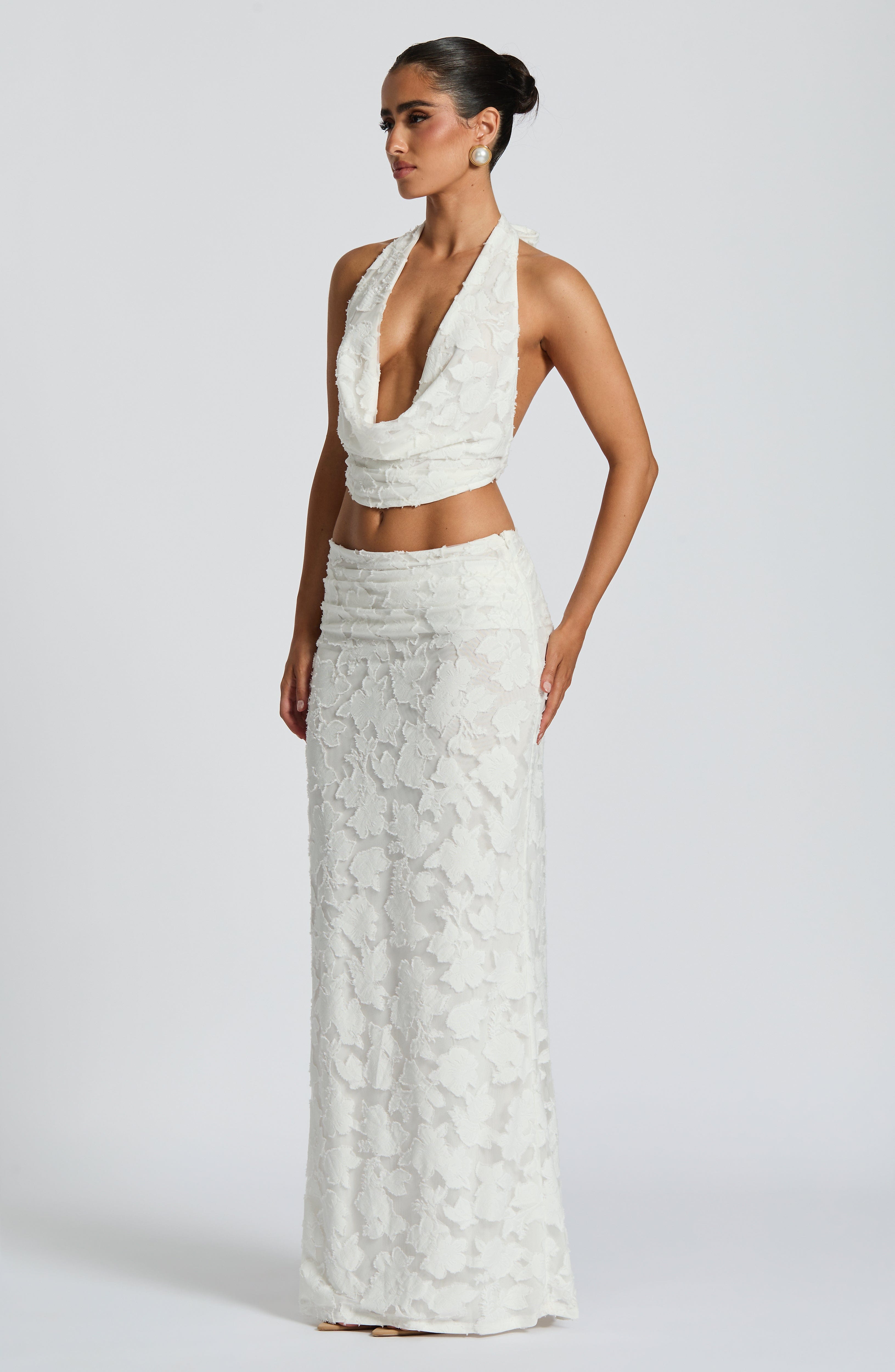 Loovay Marlisse Set, Bloemmotief Maxi