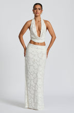 Loovay Marlisse Set, Bloemmotief Maxi