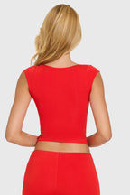 Loovay Mirelle, Modal Top met Diepe Halslijn