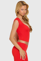Loovay Mirelle, Modal Top met Diepe Halslijn