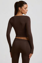 Loovay Solenne, Sculpt V Hals Top