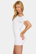 Loovay Soreya, Off Shoulder Mini Jurk
