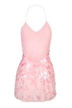 Loovay Nayelle Jurk, Pailletten Mesh Mini