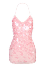 Loovay Nayelle Jurk, Pailletten Mesh Mini
