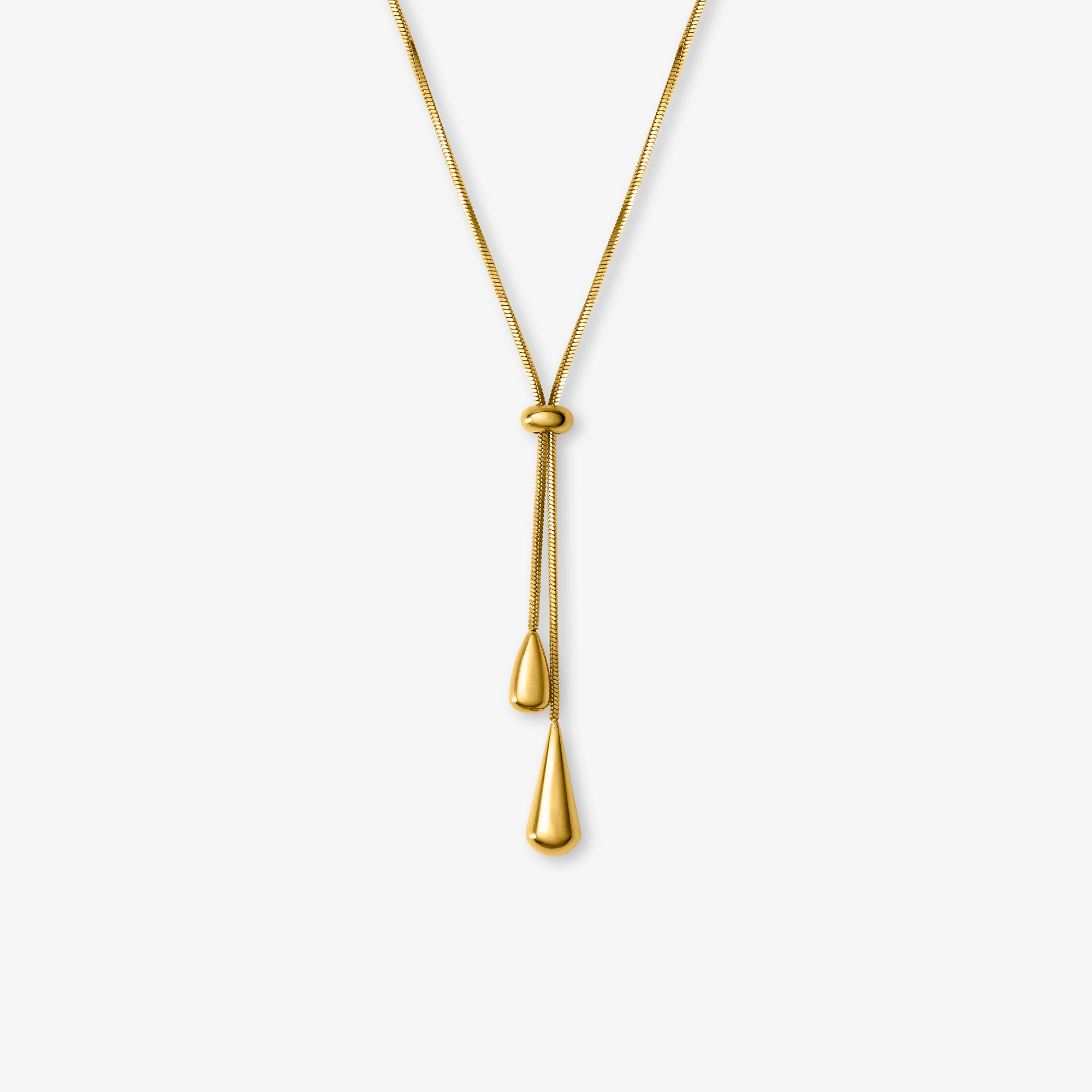 Loovay Solévia Ketting, Vergulde Slider Ketting