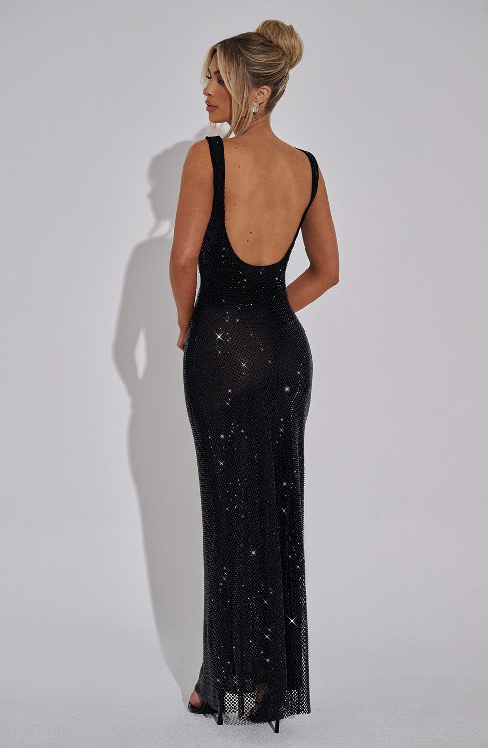 Loovay Luméra Jurk, Glitter Maxi