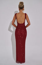 Loovay Luméra Jurk, Glitter Maxi