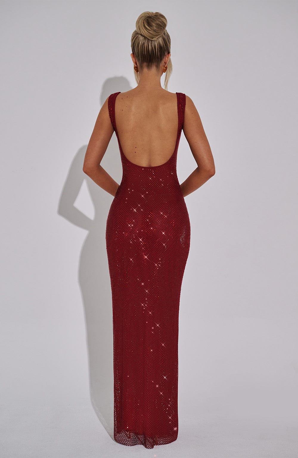 Loovay Luméra Jurk, Glitter Maxi
