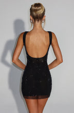 Loovay Luminelle Jurk, Glitter Mini