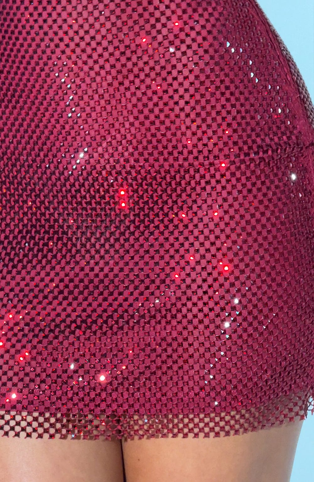 Loovay Luminelle Jurk, Glitter Mini