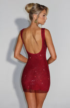 Loovay Luminelle Jurk, Glitter Mini