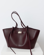 Loovay Courbelle Shopper met Gebogen Silhouet