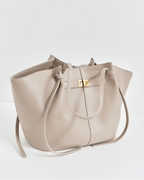 Loovay Courbelle Shopper met Gebogen Silhouet