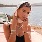 Loovay Marélia Armband, Zoetwaterparel Armband