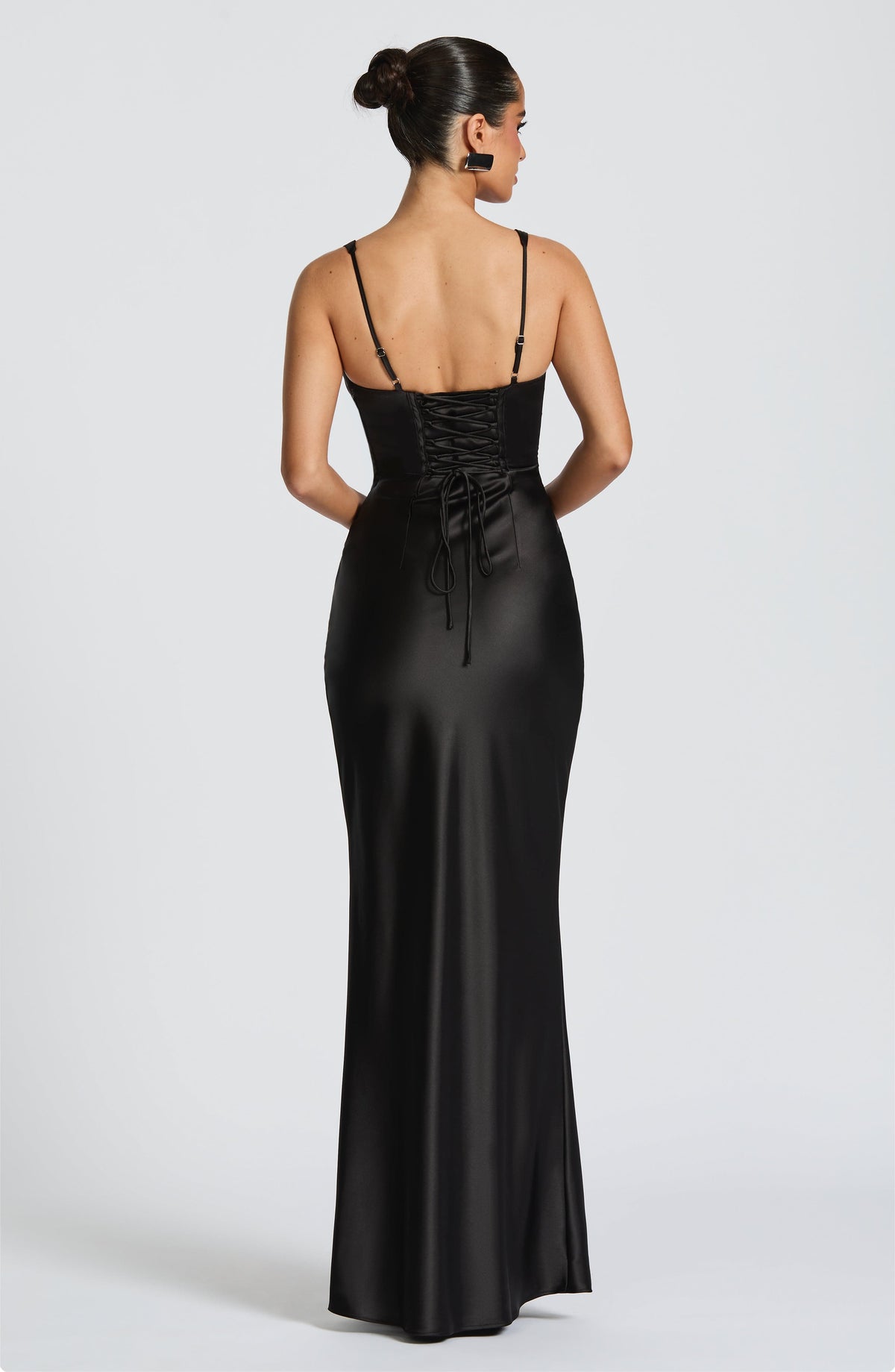 Loovay Elanora Maxi Jurk met Corsetdetail