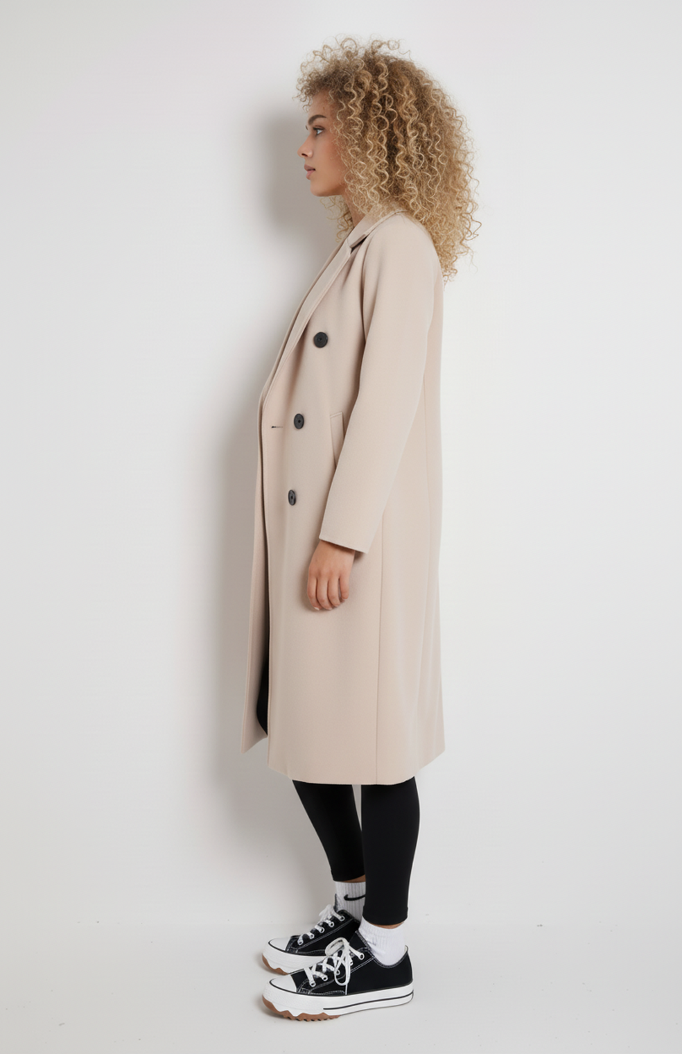Loovay Ariane Lange Trenchcoat