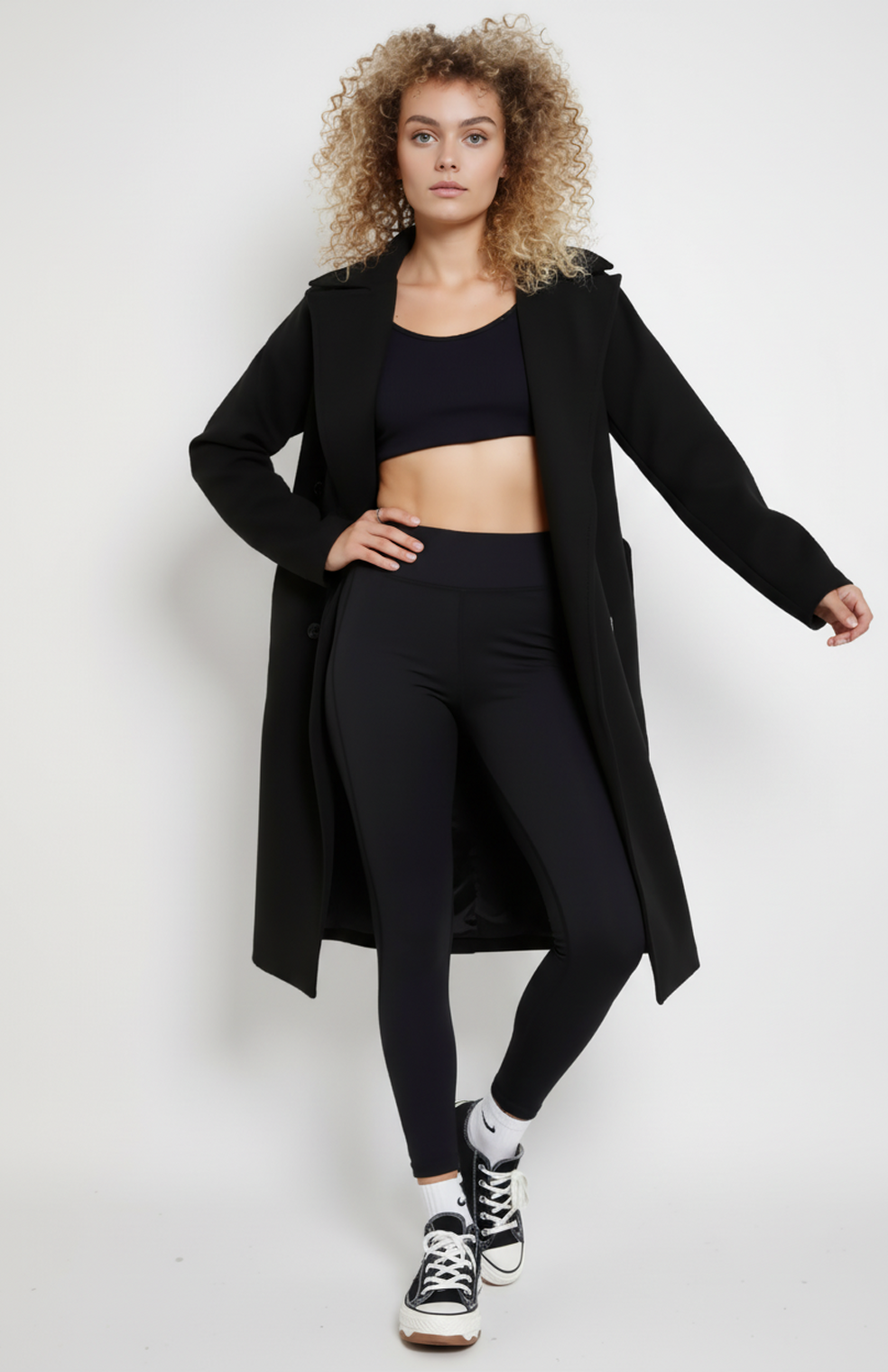Loovay Ariane Lange Trenchcoat