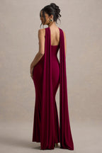 Loovay Éloane Jurk, Halter Cape Maxi