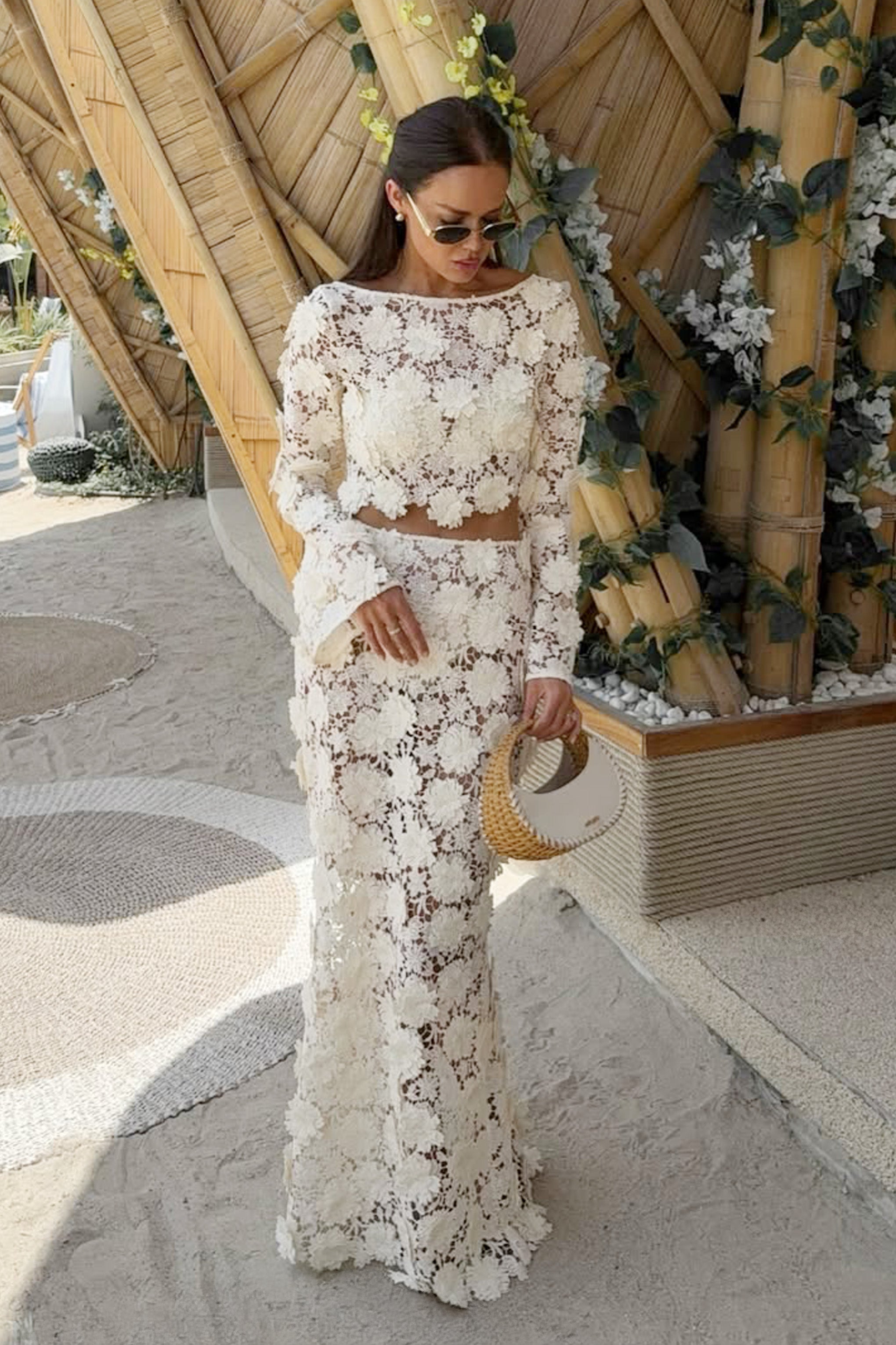 Loovay Fiorenza Set, 3D Kant Maxi Elegantie