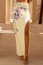 Loovay Solmére Set, Bloemen Haltertop met Maxi Rok