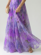 Loovay Elowen, Sweetheart Maxi Jurk in Meerdere Kleuren