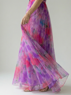 Loovay Elowen, Sweetheart Maxi Jurk in Meerdere Kleuren