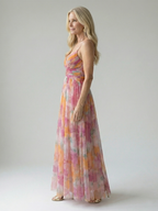 Loovay Elowen, Sweetheart Maxi Jurk in Meerdere Kleuren