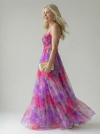 Loovay Elowen, Sweetheart Maxi Jurk in Meerdere Kleuren