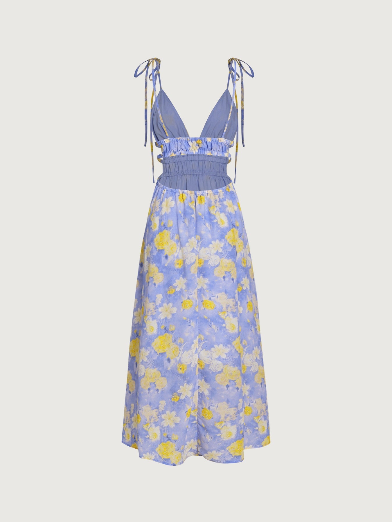 Loovay Soleil, Maxi Strandjurk met Bloemenprint