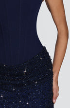 Loovay Velisse Corset Maxi Jurk