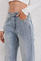 Loovay Denvira Vintage Ripped Jeans, Loose Fit